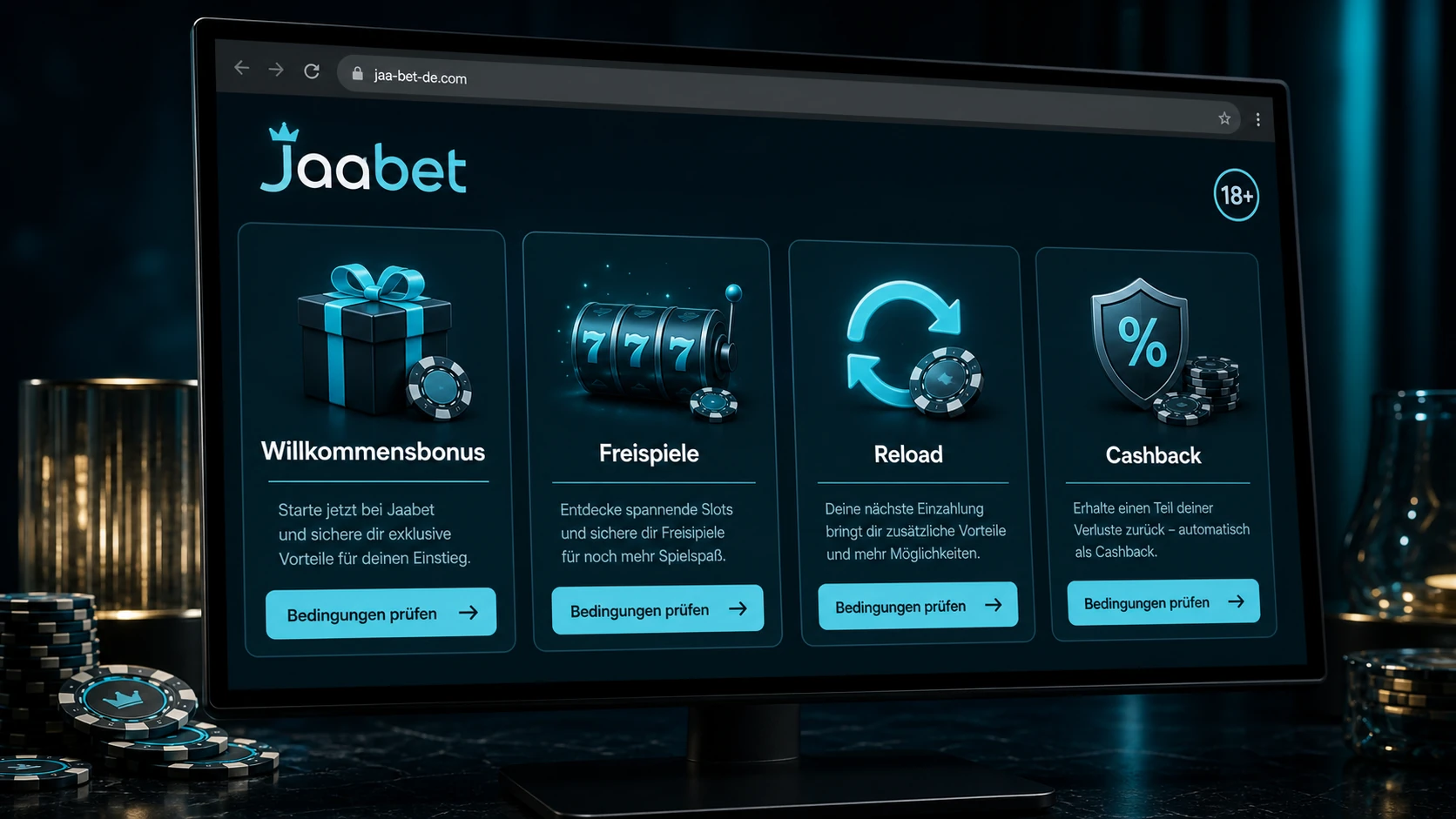 Welche Bonusangebote gibt es bei Jaabet?