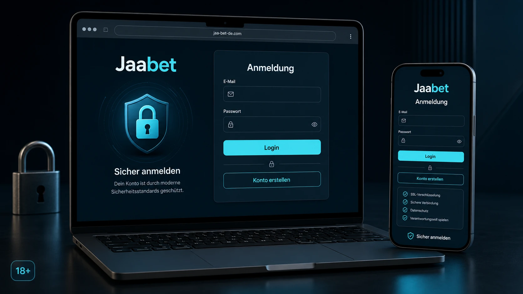 Jaabet Anmeldung und Login